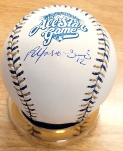 Autographed ALFONSO SORIANO Official 2002 All Star Game Major League Baseball