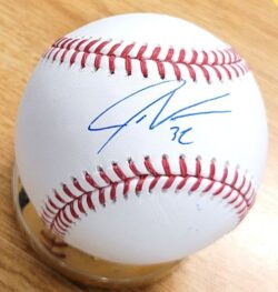 Autographed Jason Vosler Rawlings Official Major League Baseball