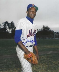 AUTOGRAPHED AL JACKSON 8x10 New York Mets photo
