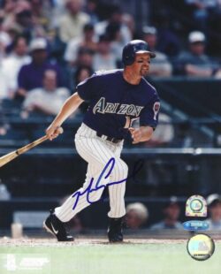 Autographed MARK GRACE 8X10 Arizona Diamondbacks Photo Tristar