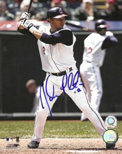 AUTOGRAPHED JHONNY PERALTA 8X10 Cleveland Indians Photo
