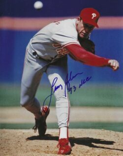 AUTOGRAPHED LARRY ANDERSEN "93 NLC" 8X10 Philadelphia Phillies Photo