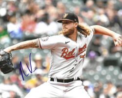 AUTOGRAPHED NICK VESPI 8X10 Baltimore Orioles Photo