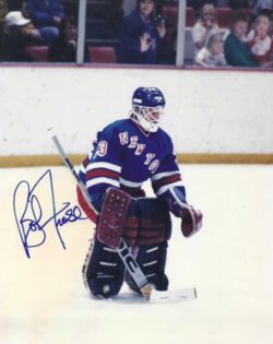 AUTOGRAPHED BOB FROESE 8X10 New York Rangers Photo