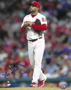 AUTOGRAPHED JOSE ALVAREZ 8X10 Philadelphia Phillies Photo