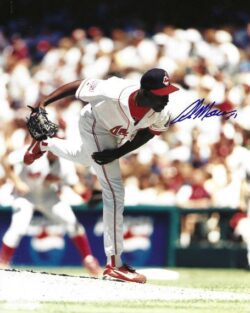 AUTOGRAPHED  ALVIN MORMAN 8x10 Cleveland Indians Photo