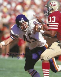 Autographed GARY FENCIK  8X10 Chicago Bears Photo
