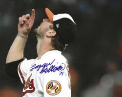 AUTOGRAPHED LOGAN GILLASPIE 8X10 Baltimore Orioles Photo