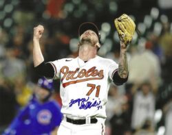 AUTOGRAPHED LOGAN GILLASPIE 8X10 Baltimore Orioles Photo