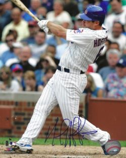 AUTOGRAPHED MICAH HOFFPAUIR 8X10 Chicago Cubs Photo