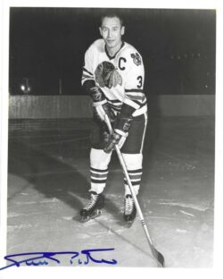 Autographed PIERRE PILOTE  8X10 Chicago Blackhawks Photo