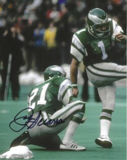 AUTOGRAPHED JOHN SCIARRA 8x10 Philadelphia Eagles Photo