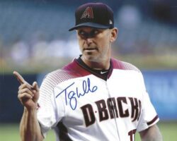 Autographed TOREY LOVULLO 8X10 Arizona Diamondbacks Photo