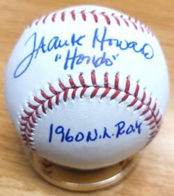 Autographed FRANK HOWARD 4 Inscriptions Official Major League Baseball
