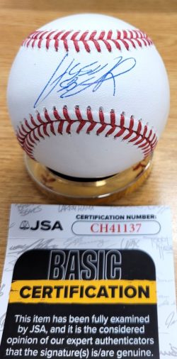 Autographed LUIS CESSA Official Major League Baseball JSA