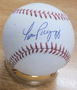 Autographed TOM PAGNOZZI Official Rawlings Major League Baseball