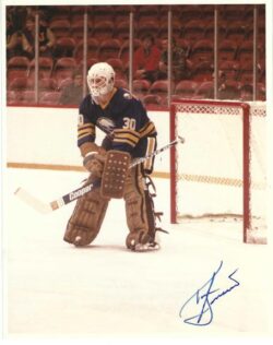 Autographed  TOM BARRASSO 8X10 Buffalo Sabres Photo