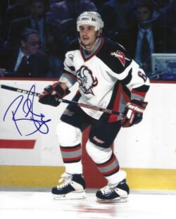 Autographed BOB BOUGHNER 8X10 Buffalo Sabres Photo