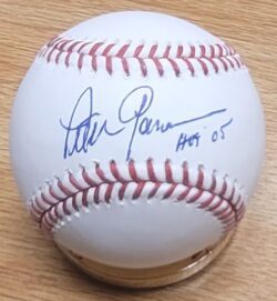 Autographed PETER GAMMONS "HOF 05" Official Major League Baseball