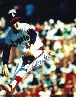 AUTOGRAPHED PAUL HARTZELL 8x10 California Angels Photo