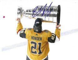 Autographed BRETT HOWDEN 8x10 Vegas Golden Knights photo