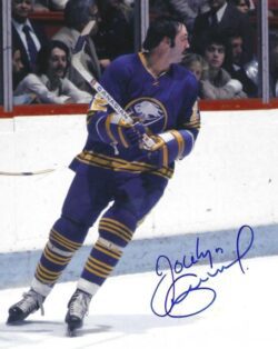 Autographed JOCELYN GUEVREMONT 8X10 Buffalo Sabres Photo