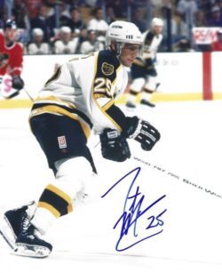 Autographed TRENT MCCLEARY 8x10 Boston Bruins Photo