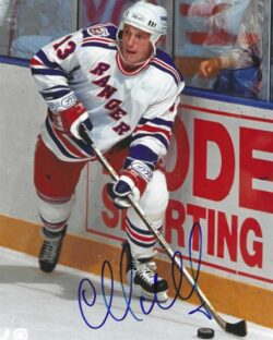 Autographed SERGEI NEMCHINOV 8X10 New York Rangers Photo