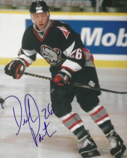 Autographed DEREK PLANTE 8X10 Buffalo Sabres Photo