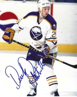 Autographed DEREK PLANTE 8X10 Buffalo Sabres Photo