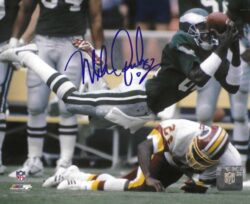 Autographed  MIKE QUICK 8X10 Philadelphia Eagles Photo