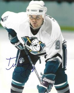 Autographed TIM SWEENEY 8X10 Anaheim Ducks Photo