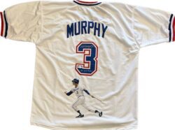 Autographed Dale Murphy Atlanta Custom Jersey - with COA