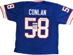 Autographed Shane Conlan Buffalo Custom Jersey - with JSA COA