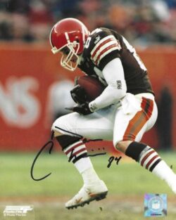 Autographed DARRIN CHIAVERINI 8X10 Cleveland Browns Photo