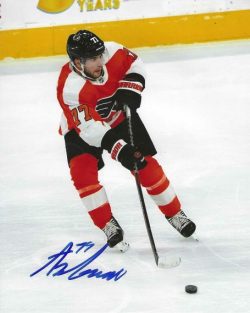 Autographed ANTHONY DEANGELO 8X10 Philadelphia Flyers Photo