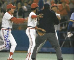 AUTOGRAPHED  HAL LANIER 8X10 St. Louis Cardinals Photo
