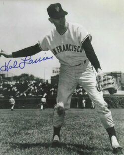 AUTOGRAPHED  HAL LANIER 8X10 San Francisco Giants Photo