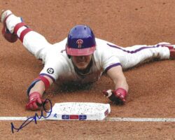 Autographed NICK MATON 8X10 Philadelphia Phillies Photo