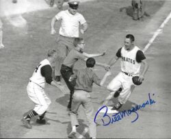 Autographed BILL MAZEROSKI 8x10 Pittsburgh Pirates 8x10 Photo