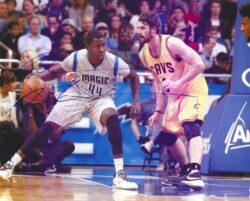 Autographed ANDREW NICHOLSON 8X10 Orlando Magic Photo