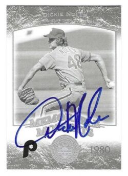 Autographed DICKIE NOLES 2004 Upper Deck Super Team Card