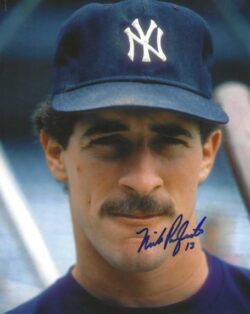 AUTOGRAPHED MIKE PAGLIARULO 8X10 New York Yankees photo