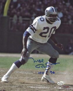 Autographed MEL RENFRO "HOF 96" 8x10 Dallas Cowboys Photo