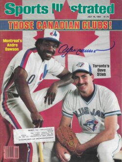 Autographed Andre Dawson Montreal Expos Sports Illustrated Magazine 7/18/1983