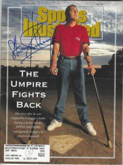 Autographed Steve Palermo Sports Illustrated Magazine 7/6/1992