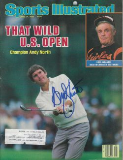 Autographed ANDY NORTH- Sports Illustrated 6/24/1985
