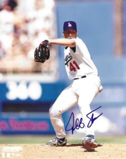 AUTOGRAPHED JEFF SHAW 8X10 Los Angeles Dodgers photo