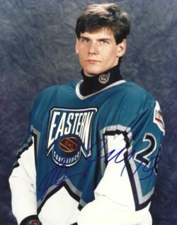 Autographed ALEXEI YASHIN 8X10 All Star Ottawa Senators Photo