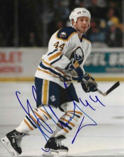 Autographed ALEXEI ZHITNIK 8X10 Buffalo Sabres Photo
